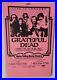 Original 1984 Grateful Dead Alpine Valley Concert Poster