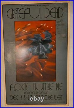 Original Bill Graham SF Grateful Dead Concert poster 14x22 1969 no. 205