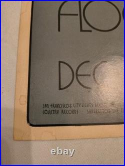 Original Bill Graham SF Grateful Dead Concert poster 14x22 1969 no. 205