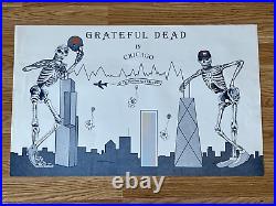Original Chicago Bears NFL Chicago Cubs MLB Grateful Dead Chicago 1987 Poster