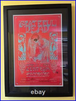 Original Grateful Dead George Sargent Centrum Worcester Mass. 4/7-9 1988 Poster