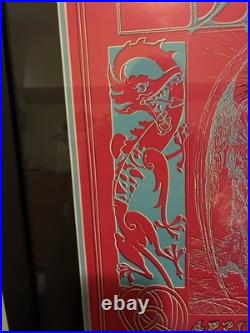Original Grateful Dead George Sargent Centrum Worcester Mass. 4/7-9 1988 Poster