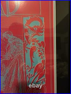 Original Grateful Dead George Sargent Centrum Worcester Mass. 4/7-9 1988 Poster