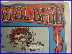 Original Grateful Dead Poster 1966 Fd-26 (3) Family Dog Bindweed Mouse Studios