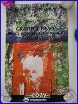 Original Grateful Dead Rain Forest Benefit Poster