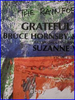 Original Grateful Dead Rain Forest Benefit Poster