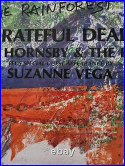 Original Grateful Dead Rain Forest Benefit Poster