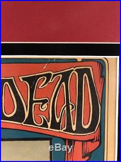 Original September 16 & 17 1966 Grateful Dead Avalon Ballroom Family Dog Poster
