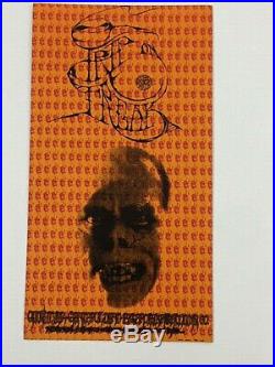 Original TRIP OR FREAK WINTERLAND Handbill Griffin Kelley Mouse Grateful Dead