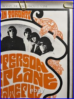 Original Vintage Poster Jefferson Airplane and Grateful Dead Concert REPRINT