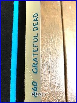 Original Vtg Grateful Dead Dancing Bears RARE NEVER USED Flock Blacklight Poster