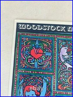 Original Wallkill Ny Woodstock Concert Poster