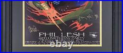 PHIL LESH Autographed Signed Birthday Concert Poster STANLEY MOUSE GRATEFUL DEAD