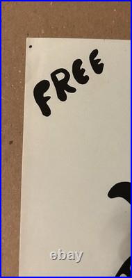 POSTER New Birth Festival FILLMORE Era 1st Vintage Golden Gate Park SF 1969