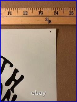 POSTER New Birth Festival FILLMORE Era 1st Vintage Golden Gate Park SF 1969