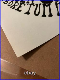 POSTER New Birth Festival FILLMORE Era 1st Vintage Golden Gate Park SF 1969