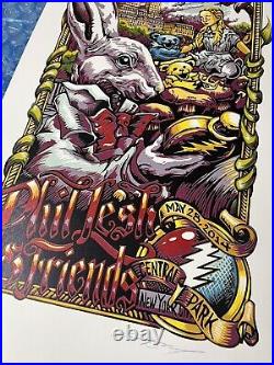 Phil Lesh And Friends Grateful Dead New York 2014 Show Poster