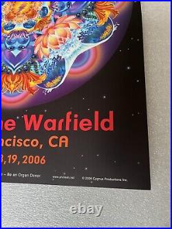 Phil Lesh Autographed Poster Warfield San Francisco 2006 Richard Biffle Poster