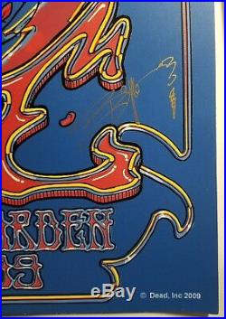 Phil Lesh Bob Weir The Dead 4.25.2009 Madison Square Garden NYC Poster