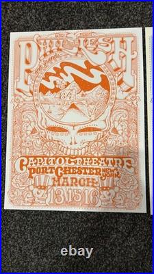 Phil Lesh & Friends Capitol Theatre Poster Set (3) #13/225 #13/100 #13/50 MINT