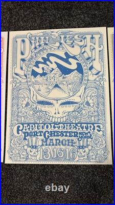 Phil Lesh & Friends Capitol Theatre Poster Set (3) #13/225 #13/100 #13/50 MINT