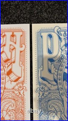 Phil Lesh & Friends Capitol Theatre Poster Set (3) #13/225 #13/100 #13/50 MINT