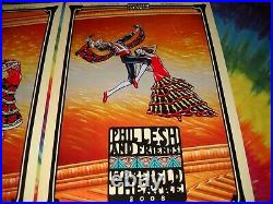 Phil Lesh Grateful Dead May 13-18 2008 Warfield Skeleton Concert 5 Poster Set