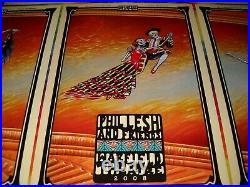 Phil Lesh Grateful Dead May 13-18 2008 Warfield Skeleton Concert 5 Poster Set