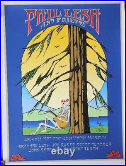 Phil Lesh Stanley Mouse Poster 6/4/22 Frost Amphitheater Joe Russo Dead Company