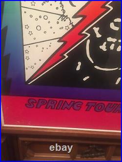 Poster/Vintage/ Framed Grateful Dead / Peter Max Spring Tour 1988 Promo