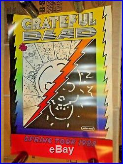 Poster/Vintage Grateful Dead / Peter Max Spring Tour 1988 Promo