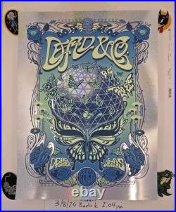 Printer Proof Dead and Company POSTER Las Vegas 6/8/2024 Sphere Liane Plant Foil