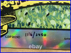 RAINBOW FOIL Dead And Company Poster Wrigley Field Chicago 2019 SIGNED AP S/N
