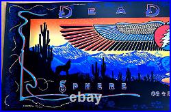 RAINBOW FOIL Dead And Company Sphere Poster Las Vegas online #315 Richard Biffle