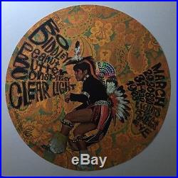RARE 1ST PRINTING Kaleidoscope #5 Bo Diddley/Doors Concert Poster AOR 3.84 BG FD