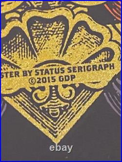 RARE 2015 Early Dead & Company Poster Atlanta Phillips Helton Status Serigraph