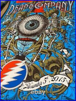 RARE DEAD & AND COMPANY Philadelphia PA 2015 ORIGINAL SCREEN PRINT POSTER