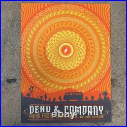 RARE DEAD & AND COMPANY Phoenix AZ 2017 AP POSTER S/N #/100 Signed AUTHENTIC