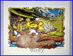 RARE Dead & Company Fenway Park Boston 6/17/17 Matted Concert Art FREESHIPPING
