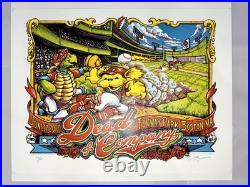 RARE Dead & Company Fenway Park Boston 6/17/17 Matted Concert Art FREESHIPPING