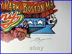 RARE Dead & Company Fenway Park Boston 6/17/17 Matted Concert Art FREESHIPPING