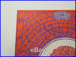 RARE First printing AOR 2.329 1969 Grateful Dead/Rio Nido Earhead poster