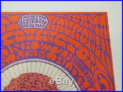 RARE First printing AOR 2.329 1969 Grateful Dead/Rio Nido Earhead poster