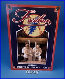 RARE Furthur Grateful Dead 2010 MCU Park Brooklyn Concert Poster Mike DuBois