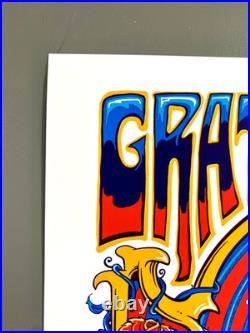 RARE Grateful Dead 1970 Capitol Theatre Concert Poster x/150 ZazzCorp Original