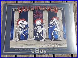 RARE Grateful Dead Company Poster Art Stanley Mouse SIGNED LOW #/100 FTW Soldier
