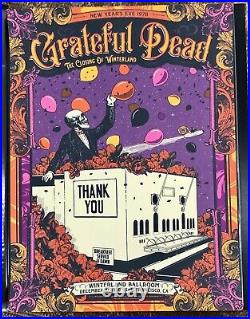RARE Grateful Dead milestone 5 poster set! Justin Helton Status Serigraph