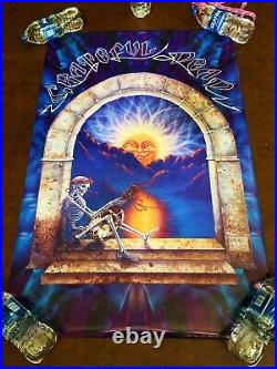 RARE NEVER USED Vintage Grateful Dead 2001 Lute Poster Only removed to Photo