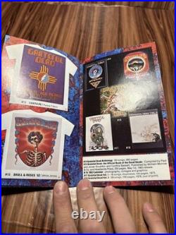 RARE Vintage 1982 Winterland Grateful Dead Merch Dead Art Brochure 7x4.25