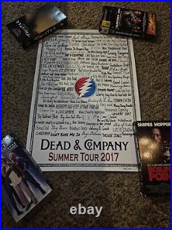 RARE - dead and company summer tour 2017 songs poster 183/300 - RARE